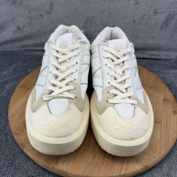 New Balance CT302 Shoes Mens Size 9 White Leather Low Top Sneakers CT302OB
